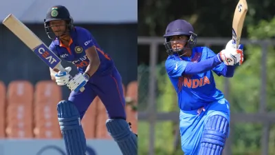 <p>Harmanpreet Kaur and Mithali Raj</p>- India TV Hindi