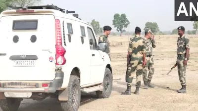 जम्मू-कश्मीर के अरनिया सेक्टर में फिर दिखा ड्रोन, BSF ने की फायरिंग - India TV Hindi