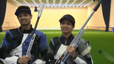 issf world cup 2022, shooting world cup 2022, shooting world cup, swapnil kusale, Ashi Chouksey- India TV Hindi