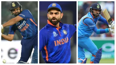 <p>Rohit sharma, virat kohli and rohit sharma</p>- India TV Hindi