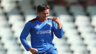 <p>Afghanistan spinner Noor Ahmad</p>- India TV Hindi