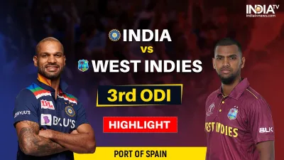 IND vs WI 3rd ODI Highlights- India TV Hindi