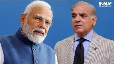 PM Modi and Shahbaz Sharif- India TV Hindi