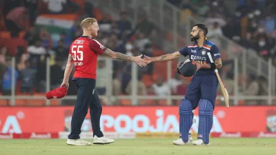 Ben Stokes and Virat kohli- India TV Hindi