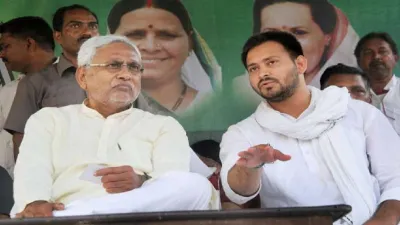 Nitish kumar and Tejashwi Yadav- India TV Hindi