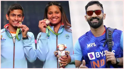 Dipika Pallikal and Dinesh karthik, CWG 2022, ind vs wi- India TV Hindi