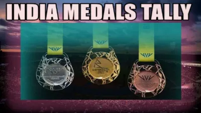 CWG 2022 Medal Tally India Position- India TV Hindi