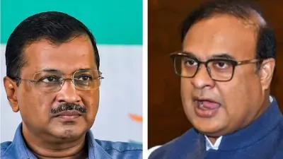 Twitter war intensifies between Arvind Kejriwal and Hemanta Biswa Sarma- India TV Hindi