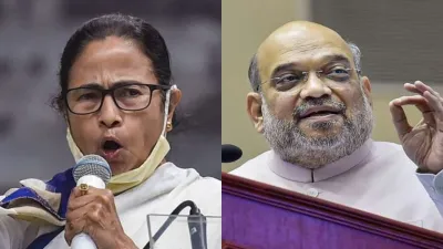 Mamata Banerjee And Amit Shah- India TV Hindi