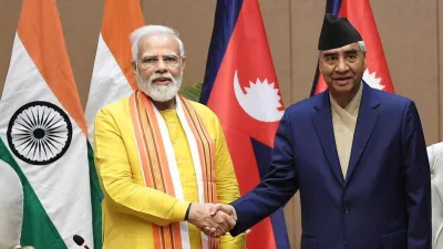 PM Narendra Modi-PM Sher Bahadur Deuba- India TV Hindi