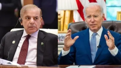 Shahbaz Sharif And Joe Biden- India TV Hindi