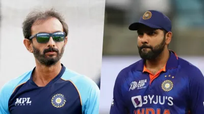 India batting coach Vikram Rathour, captain Rohit Sharma- India TV Hindi