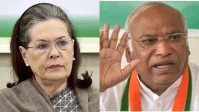 Sonia Gandhi And Mallikarjun Kharge - India TV Hindi