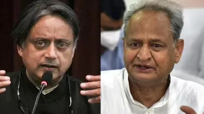 ShashiTharoor and Ashok Gehlot- India TV Hindi