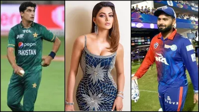 Urvashi Rautela - Rishabh Pant - Naseem Shah- India TV Hindi