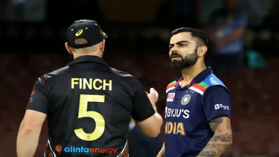 Virat Kohli and Aaron Finch- India TV Hindi