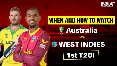 WI vs AUS Live Streaming - India TV Hindi