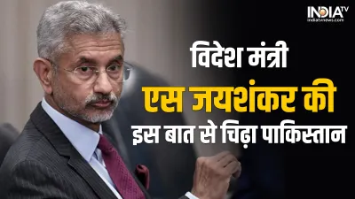 Foreign Minister S Jaishankar- India TV Hindi