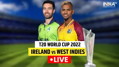 T20 World Cup IRE vs WI Live Score- India TV Hindi