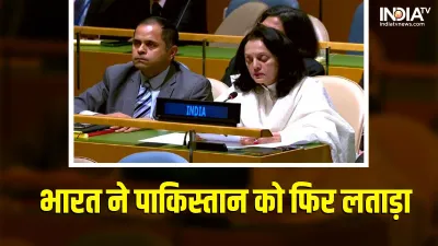 India in UNGA Meeting- India TV Hindi