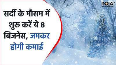 Winter Business ideas: सर्दी के मौसम में शुरू करें ये 8 बिजनेस, जमकर होगी कमाई - India TV Hindi