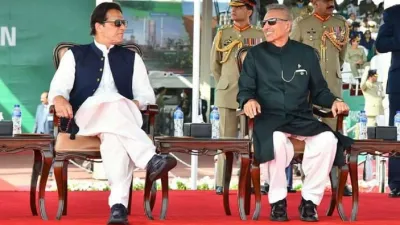 Imran Khan and Arif Alvi- India TV Hindi