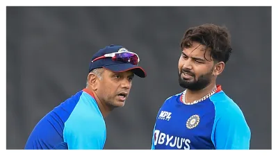 Rahul Dravid And Rishabh Pant - India TV Hindi