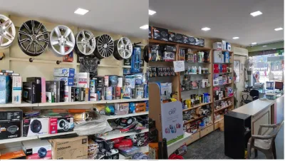 Car accessories deals shop interior design