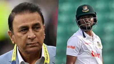 Sunil Gavaskar and Shakib Al Hasan- India TV Hindi