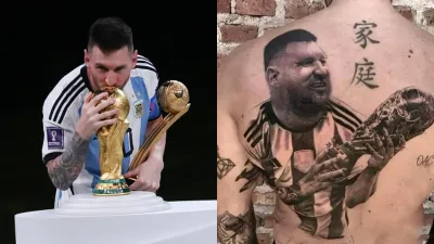 Lionel Messi Tattoo - India TV Hindi