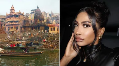 model aparana singh visit varanasi- India TV Hindi