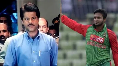 Anil Kapoor from film Nayak and Shakib al Hasan- India TV Hindi