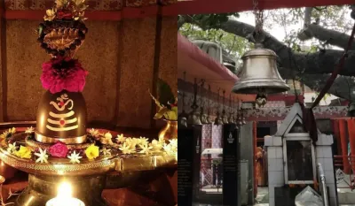 Gorakhpur mahadev jharkhandi Mandir shiv temple history will surprise you गोरखपुर के इस मंदिर की रहस्यमयी कहानी कर देगी आपको हैरान, कुल्हाड़ी मारने पर पत्थर से बहने लगा था ...