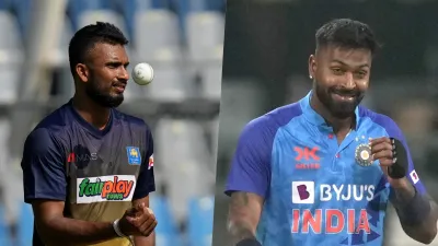 Dasun Shanaka and Hardik Pandya- India TV Hindi