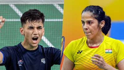 Lakshya Sen and Saina Nehwal- India TV Hindi