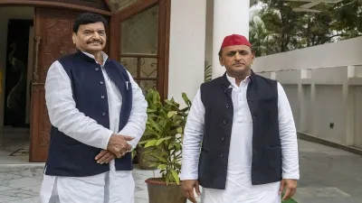 Akhilesh Yadav, Shivpal Singh Yadav- India TV Hindi