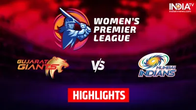 WPL 2023 MI vs GG Highlights- India TV Hindi