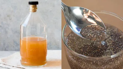 Apple cider vinegar with chia seeds- India TV Hindi