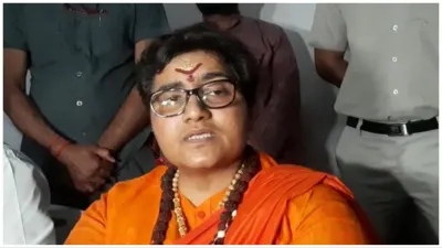 BJP Leader Sadhvi Pragya came to defend Yogi Adityanath in Asad encounter said- Rule of law in UP- India TV Hindi