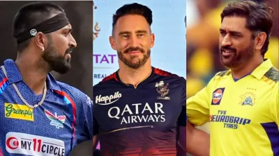 Krunal Pandya faf du plessis MS Dhoni - India TV Hindi