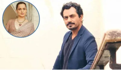 Nawazuddin Siddiqui praise kangana ranaut to creates a good atmosphere on set he say not seen a bett- India TV Hindi