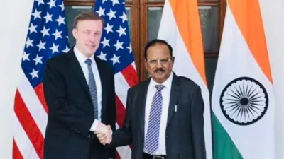 US NSA Jake Sullivan and NSA Ajit Doval- India TV Hindi