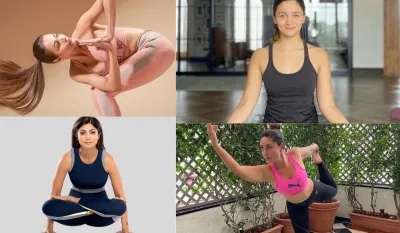 international yoga day 2023 kareena kapoor khan anushka sharma shilpa shetty malaika arora alia bhat- India TV Hindi