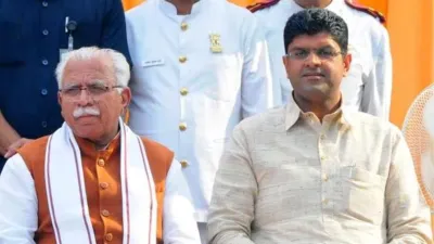 cm khattar and deputy cm chautala- India TV Hindi