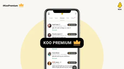 koo app, indian social media, koo app premium feature, new social media feature, social media up- India TV Hindi