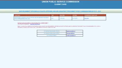 UPSC EPFO admit card 2023- India TV Hindi