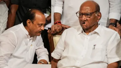 aJIT pawar and sharad pawar- India TV Hindi