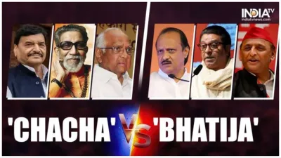 The story of Ajit to Sharad Pawar Balasaheb to Raj Thackeray the war between uncle and nephew 5 time- India TV Hindi