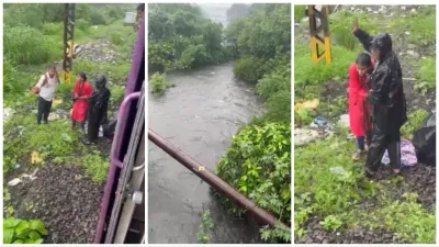 mumbai local accident 6 month old child slipped and fell into the drain amid heavy rainfall- India TV Hindi