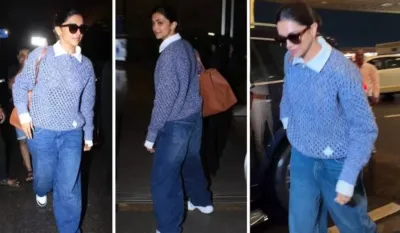 Deepika padukone, Deepika padukone wearing sweater- India TV Hindi